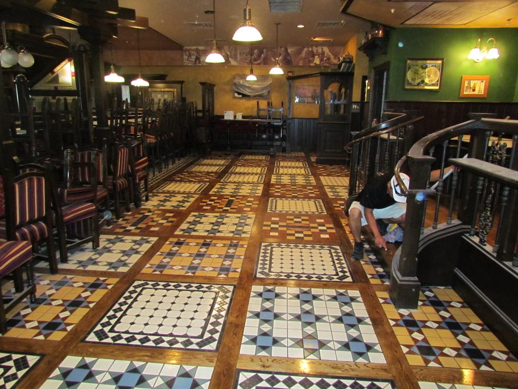 Irish pub interior, Pub interior, Flooring